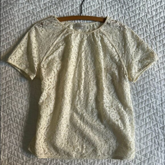 Zimmermann Ivory Floral Lace Top – Size 1 (Fits XS–S) Delicate Zimmermann lace s - Picture 1 of 6